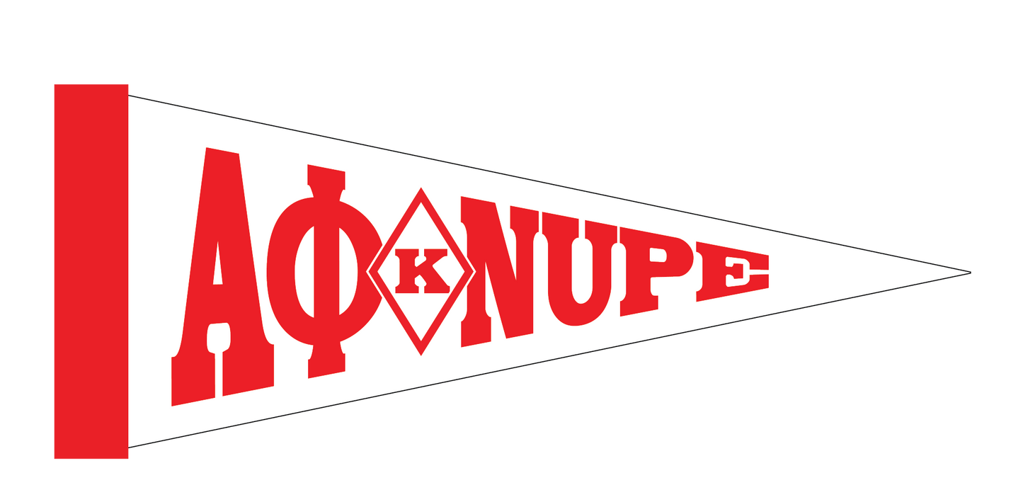 Chapter Pennant Letters with NUPE